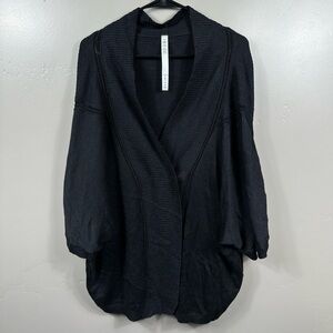 Lululemon Breeze Easy Wrap Heathered Black Size XS / Small